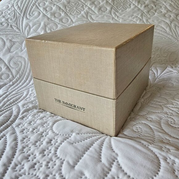 The Franklin Mint Pewter Figurine "The Immigrant 1886 - 1915",  Vintage - Picture 10 of 12